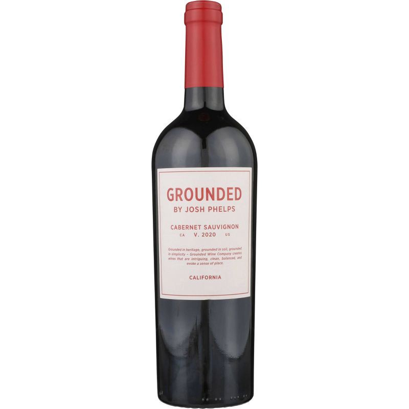 slide 1 of 5, Grounded Wine Co. Grounded by Josh Phelps Cabernet Sauvignon Red Wine - 750ml Bottle, 750 ml
