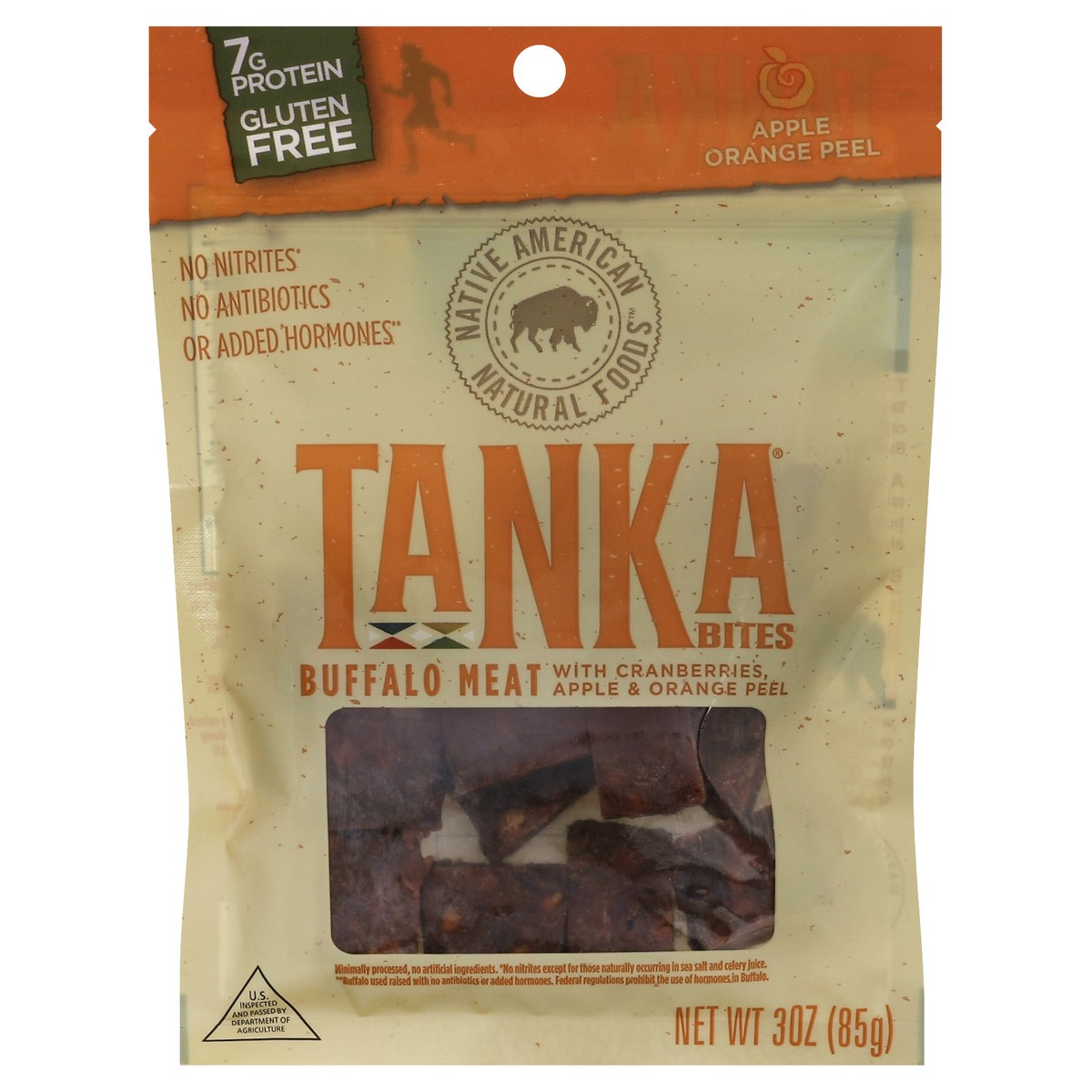 slide 4 of 4, Tanka Buffalo Meat Bites 3 oz, 3 oz