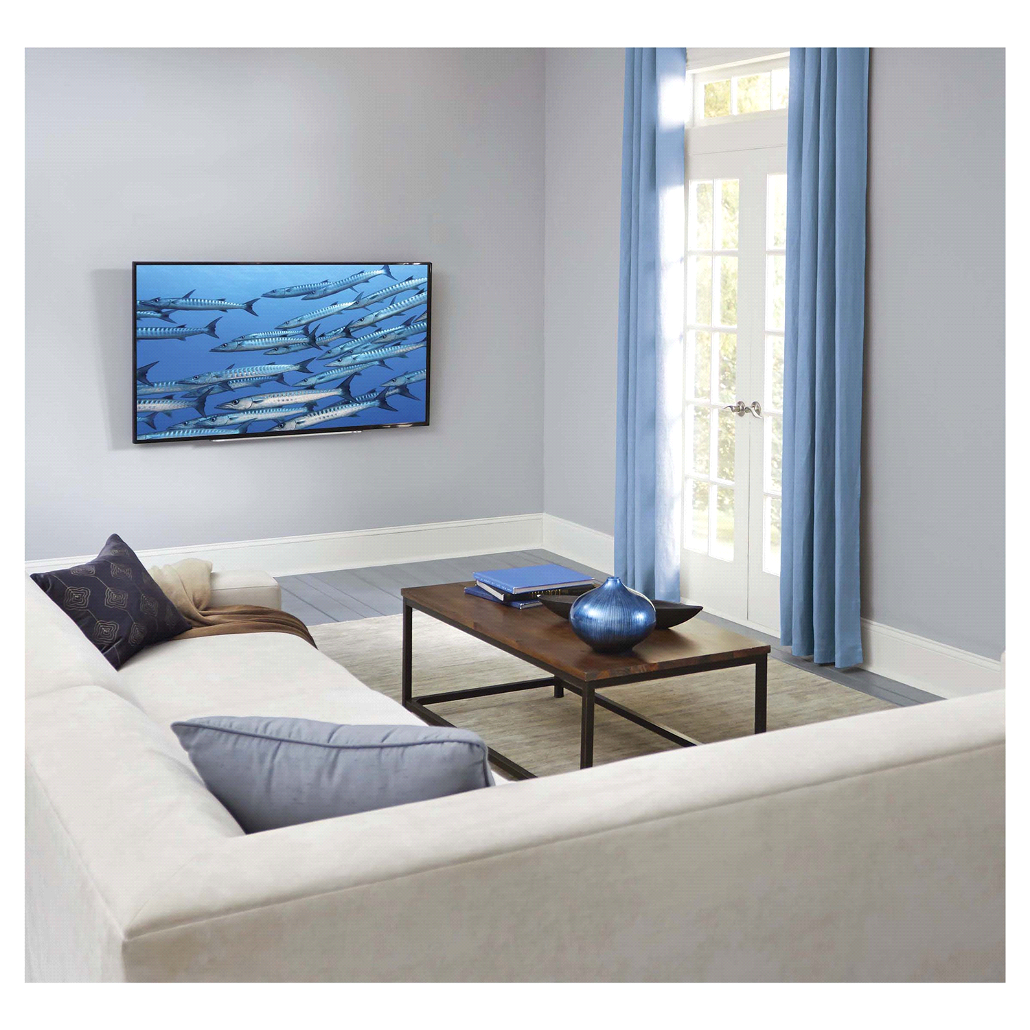 slide 4 of 5, Sanus Tilt TV Mount for TVs 42 to 85 inches and up to, 130 lb