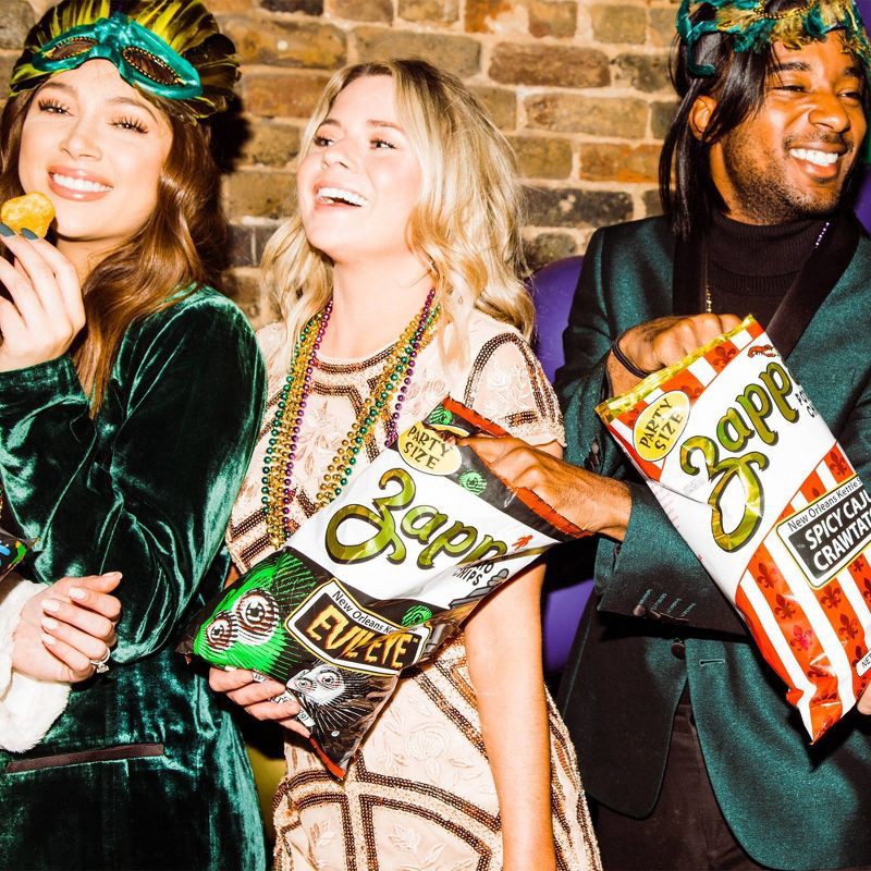 slide 7 of 9, Zapp's New Orleans Kettle Style Evil Eye Potato Chips - 8oz, 8 oz