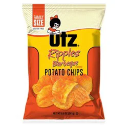 Utz Ripples Barbeque Potato Chips - 7.75oz