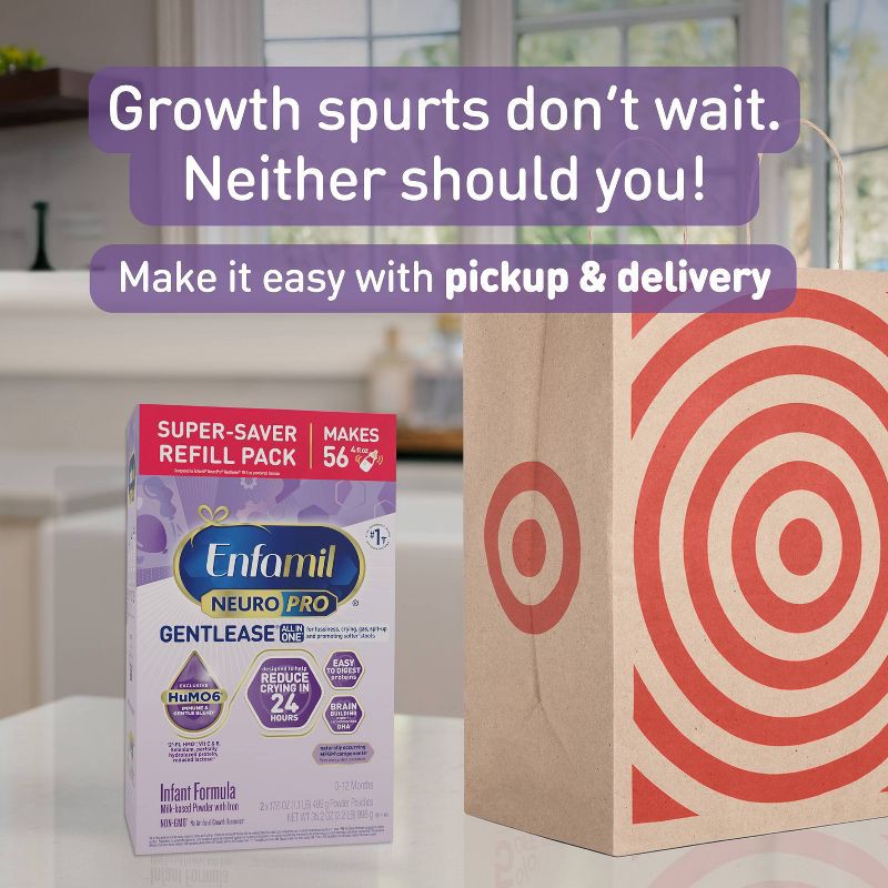 slide 4 of 12, Enfamil NeuroPro Gentlease Powder Infant Formula - 35.2oz, 35.2 oz