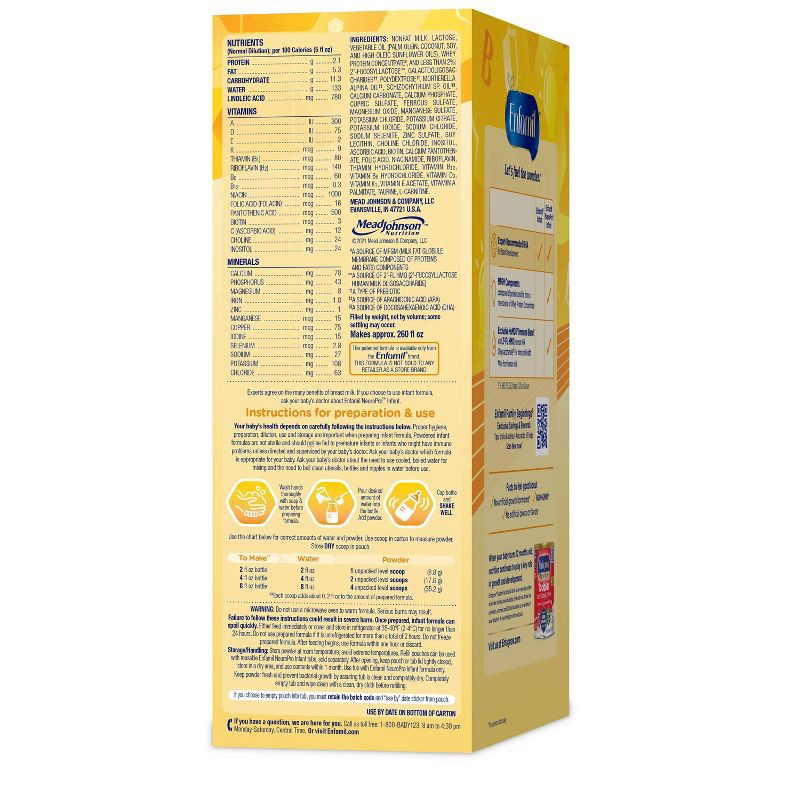 slide 11 of 14, Enfamil NeuroPro Powder Infant Formula - 36.4oz, 36.4 oz