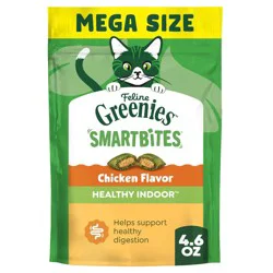 Greenies Smartbites Healthy Indoor Chicken Flavor Cat Treats - 4.6oz