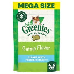 Greenies Catnip Flavor Dental Cat Treats - 4.6oz