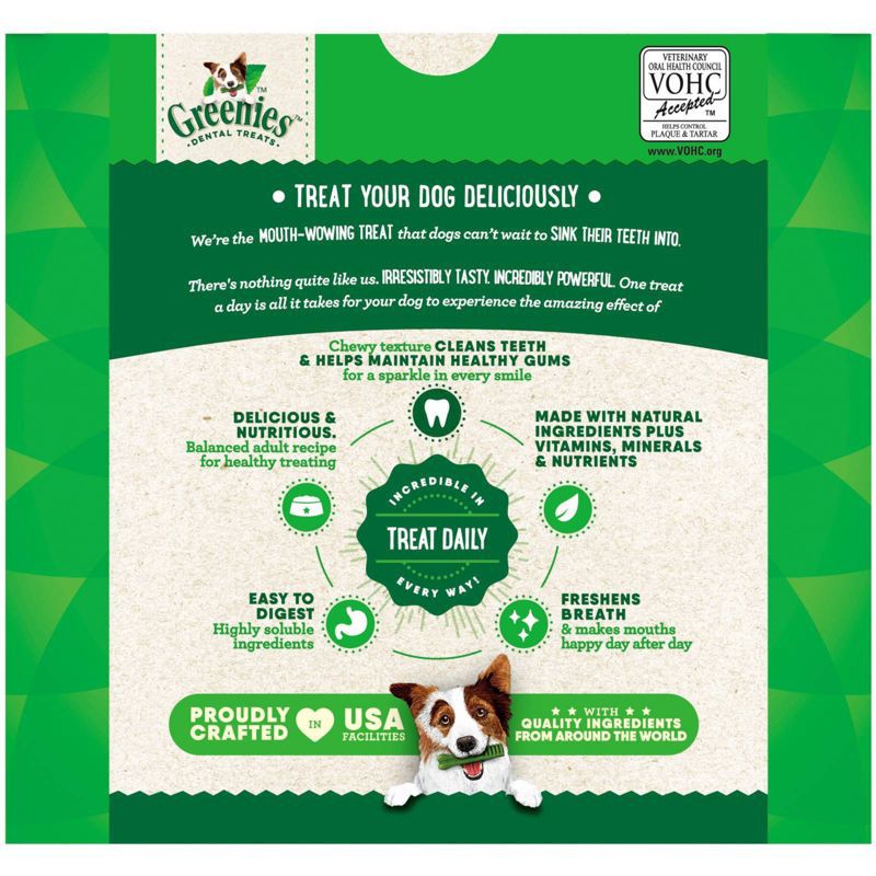 slide 3 of 8, Greenies Regular Chewy Dental Dog Treats Original Chicken - 36oz, 36 oz