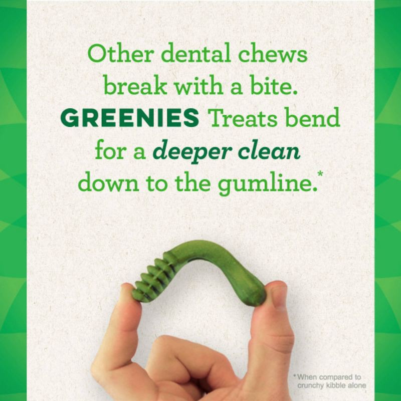 slide 6 of 10, Greenies Teenie Chewy Dental Dog Treats Original Chicken - 36oz/130ct, 36 oz, 130 ct