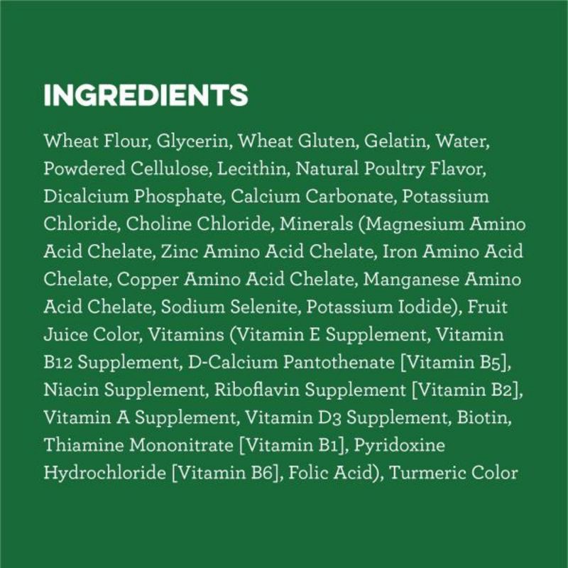 slide 10 of 10, Greenies Teenie Chewy Dental Dog Treats Original Chicken - 36oz/130ct, 36 oz, 130 ct