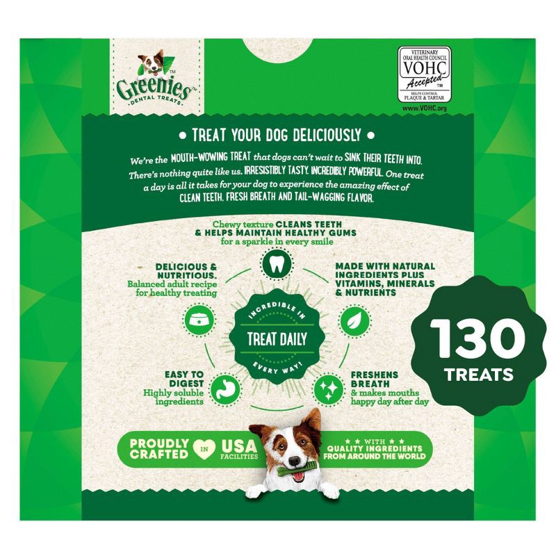 slide 11 of 12, Greenies Teenie Original Chicken Flavor Chewy, Dental Hard Chews Dog Treats - 36oz, 36 oz