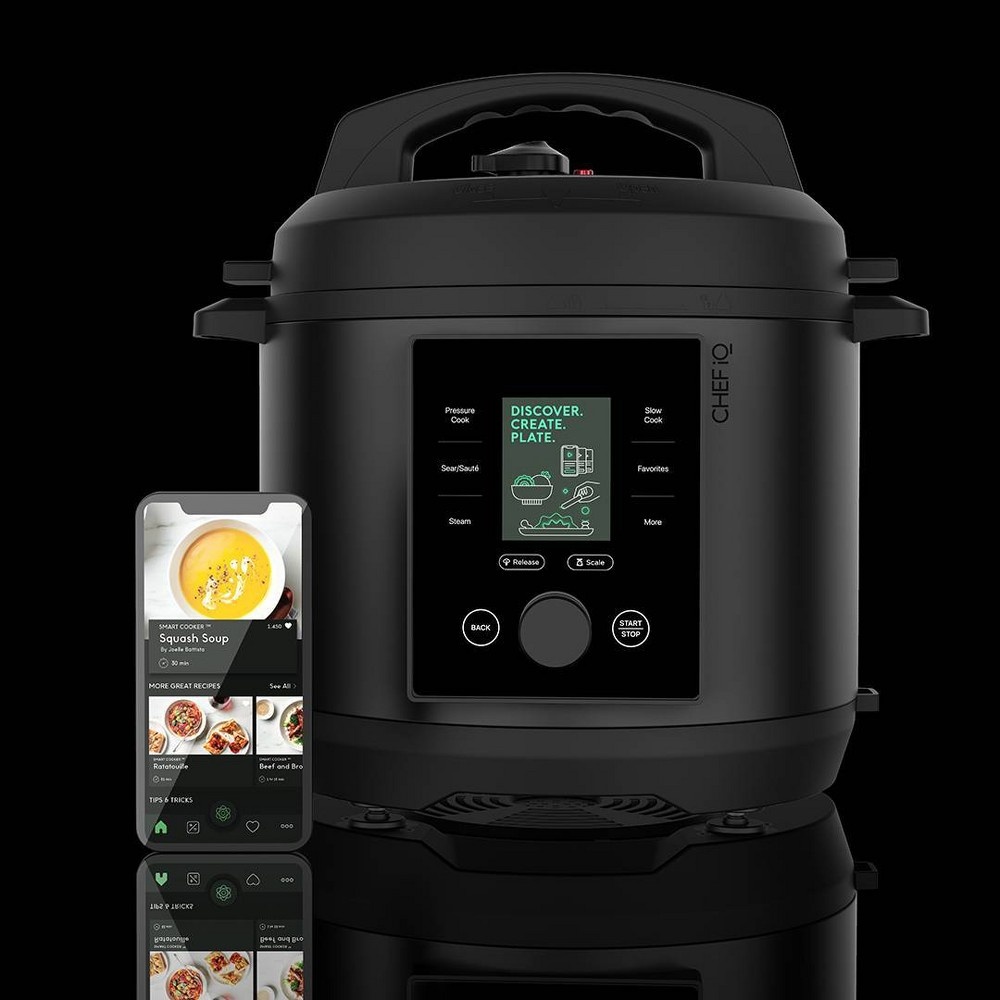 CHEF iQ 6 Qt Multi-Functional WIFI Smart Pressure Cooker, Multi