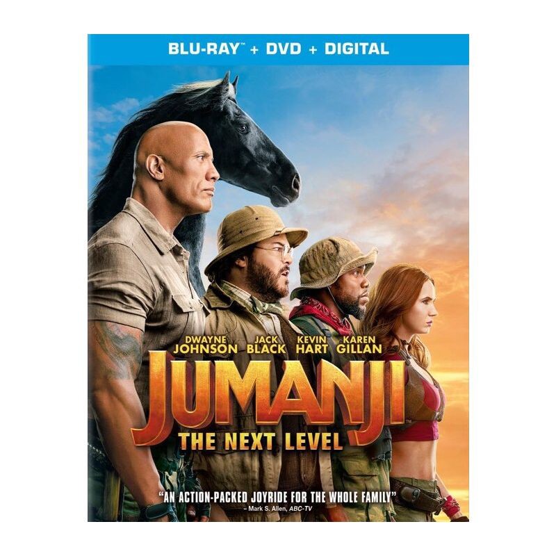 slide 1 of 1, Sony Pictures Jumanji: The Next Level (Blu-ray + DVD + Digital), 1 ct