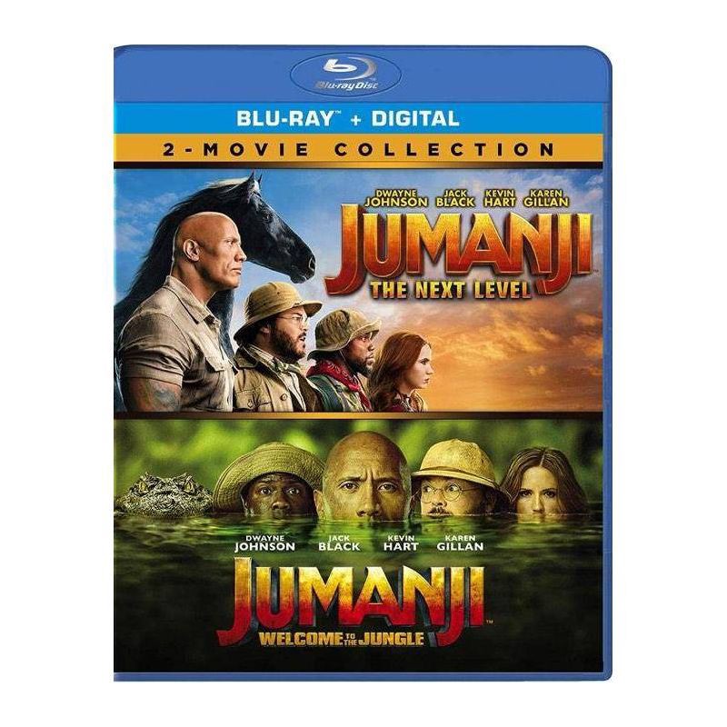 slide 1 of 1, Sony Pictures Jumanji: The Next Level / Jumanji: Welcome To The Jungle (Blu-ray + Digital), 1 ct