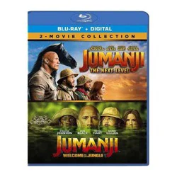Sony Pictures Jumanji: The Next Level / Jumanji: Welcome To The Jungle (Blu-ray + Digital)