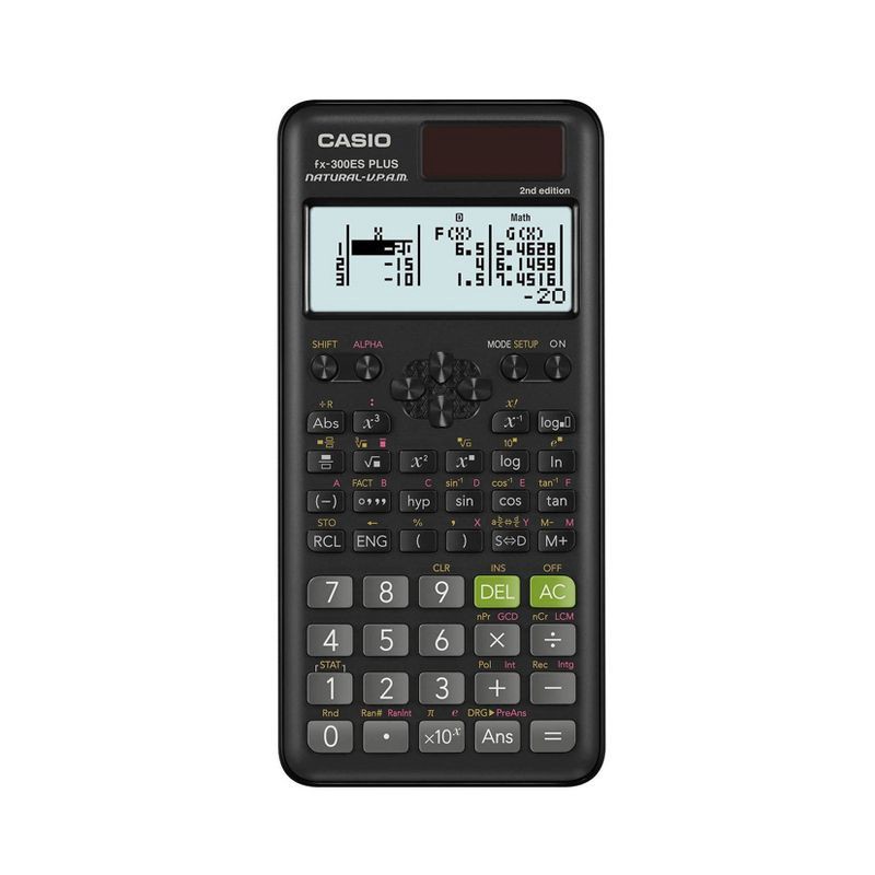 slide 1 of 5, Casio FX-300 Scientific Calculator - Black, 1 ct