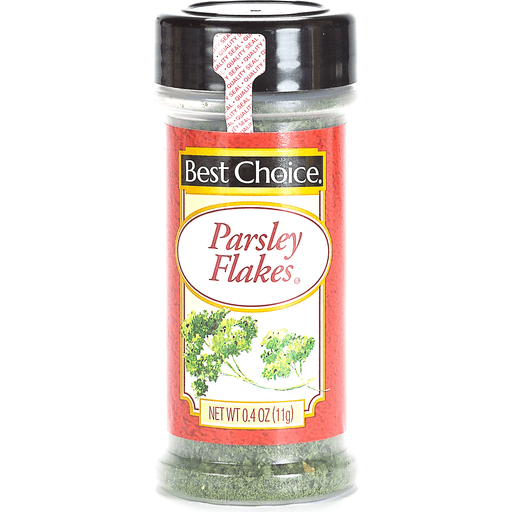 slide 1 of 1, Best Choice Parsley Flakes, 0.4 oz