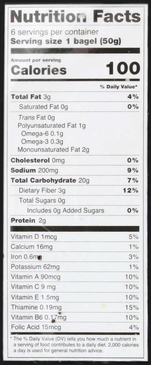 slide 10 of 10, O'Doughs Gluten Free Sprouted Whole Grain Flax Bagel Thins, 10.6 oz