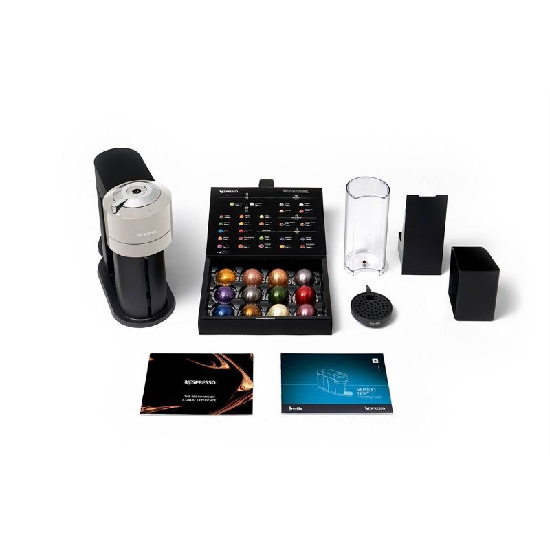 slide 5 of 11, Nespresso Vertuo Next Espresso Roast Coffee Maker & Espresso Machine Bundle By Breville: Compatible with Nespresso Pods, Automatic Shut-Off, 1 ct