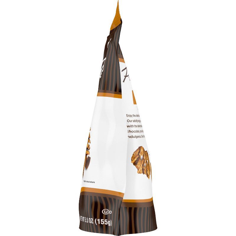 slide 3 of 4, Snack Factory Pretzel Crisps Drizzlers Milk Chocolate & Caramel Drizzled Pretzels - 5.5oz, 5.5 oz