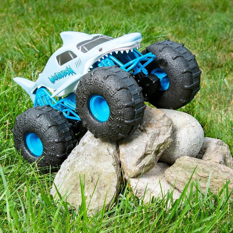 slide 4 of 7, Monster Jam Official Megalodon Storm All-Terrain Remote Control Monster Truck - 1:15 Scale, 1 ct