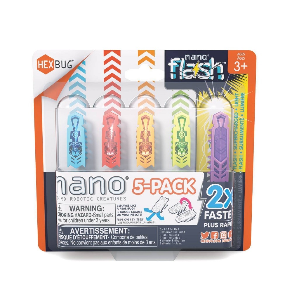 slide 4 of 4, HEXBUG nano - 5pk, 5 ct