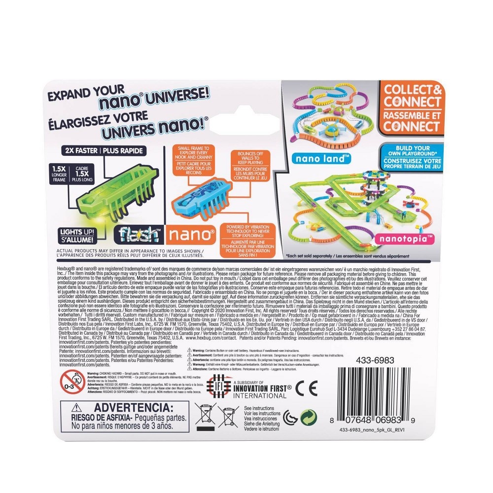 slide 2 of 4, HEXBUG nano - 5pk, 5 ct