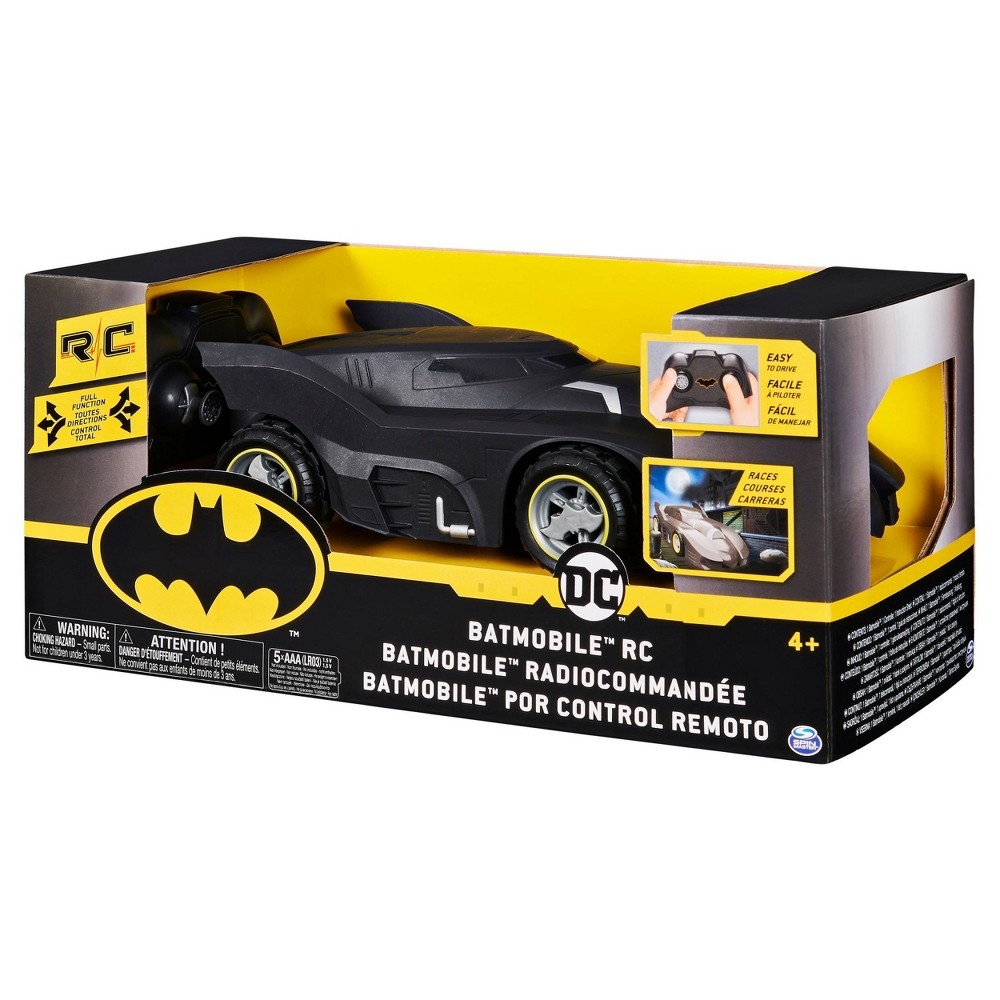 slide 7 of 8, BATMAN Batmobile Remote Control Vehicle 1:20 Scale, 1 ct