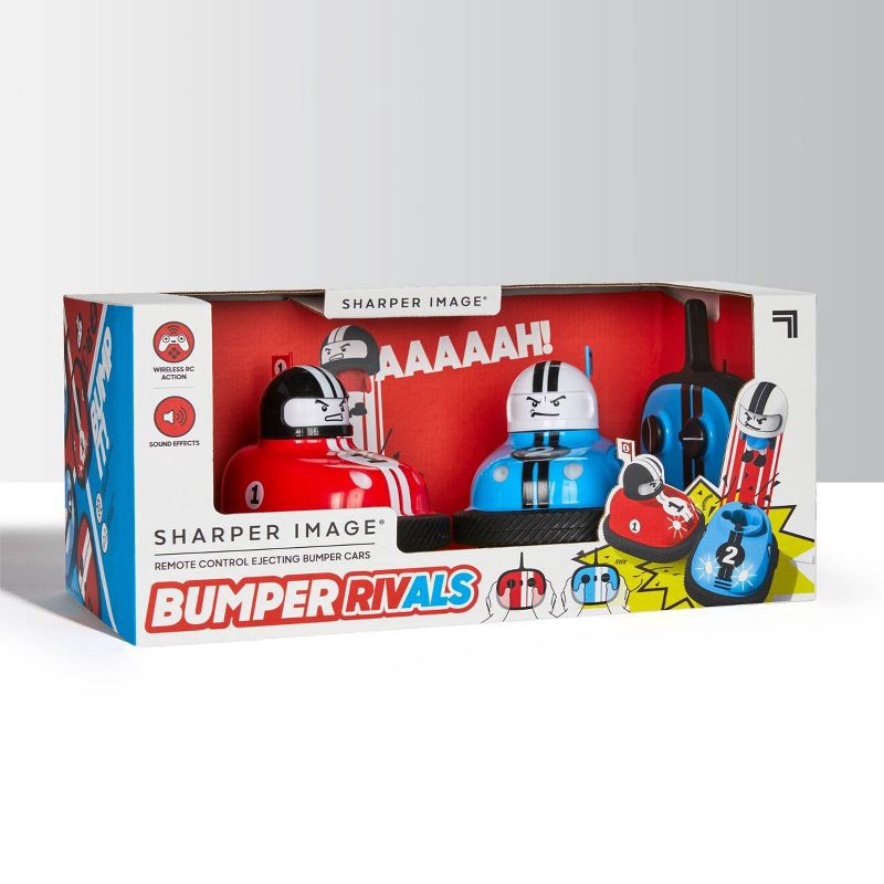 slide 9 of 10, Sharper Image RC Red & Blue Ejecting Bumper Rivals Set - 6pc, 6 ct