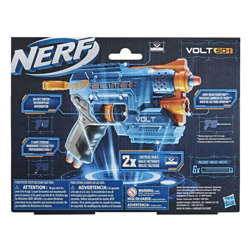 slide 3 of 3, NERF Elite 2.0 Volt SD-1 Blaster, 1 ct