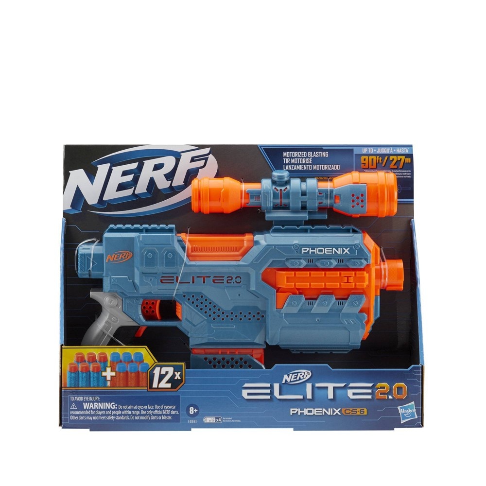 slide 6 of 6, NERF Elite 2.0 Star Phoenix CS-6, 1 ct