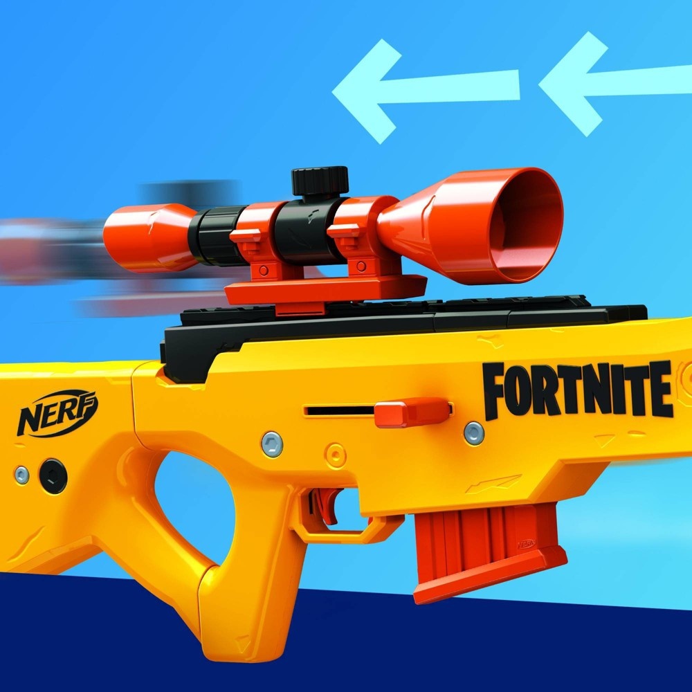 slide 4 of 5, NERF Fortnite BASR-L Blaster, 1 ct