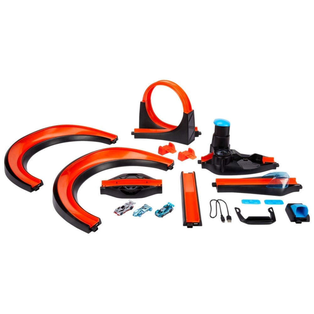 slide 5 of 6, ​Hot Wheels ID Smart Track Starter Kit Trackset, 1 ct