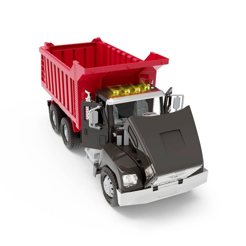 slide 4 of 8, DRIVEN by Battat – Large Toy Truck with Remote Control – R/C Standard Dump Truck, 1 ct