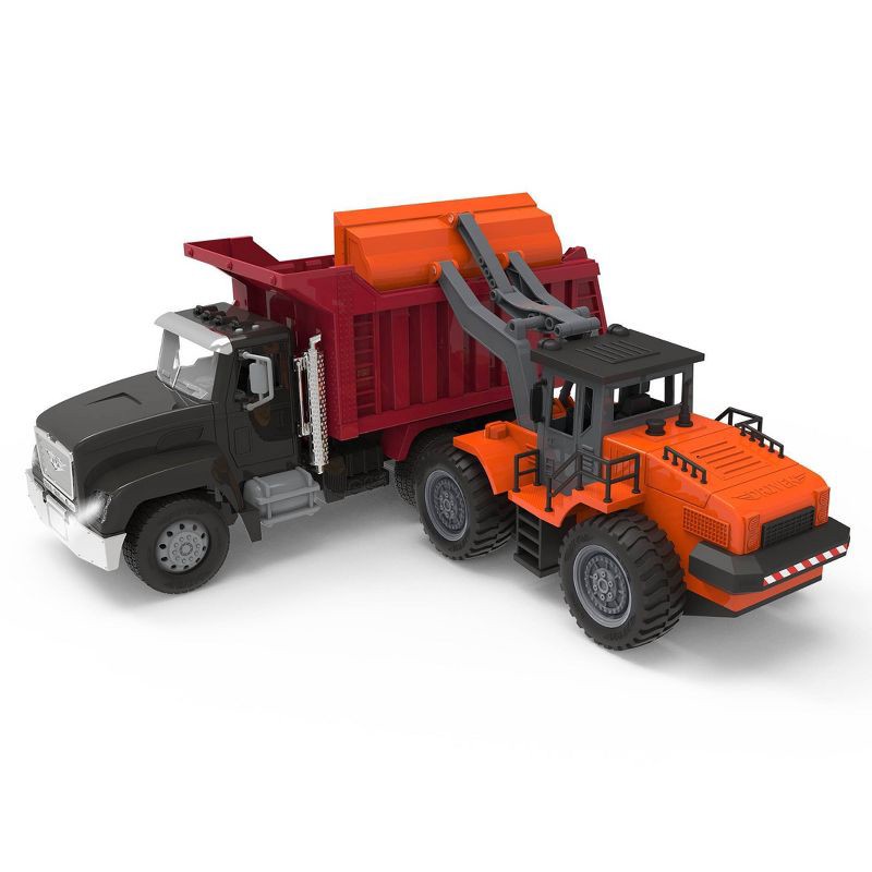slide 6 of 9, DRIVEN by Battat – R/C Midrange Front End Loader – Medium Toy Construction Truck with Remote Control, 1 ct