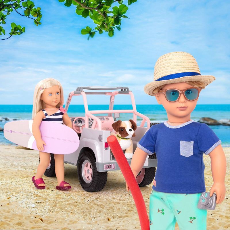 slide 2 of 8, Our Generation Off Roader - 4x4 with Electronics - Gray, 1 ct