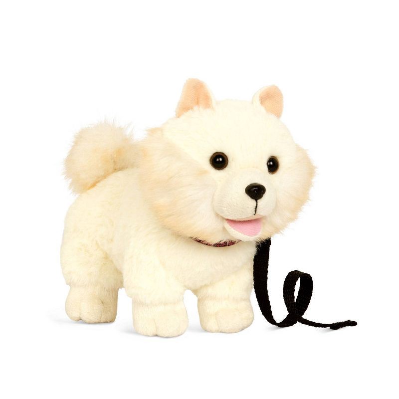 slide 1 of 4, Our Generation Pet Dog Plush with Posable Legs - Pomeranian Pup, 1 ct