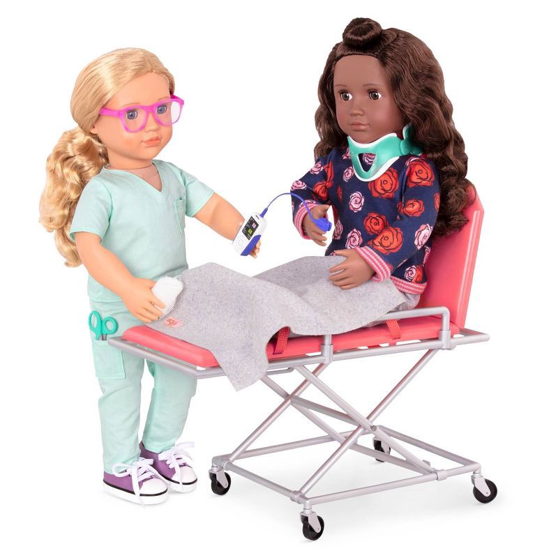 slide 3 of 6, Our Generation Medical Set with Stretcher for 18" Dolls - OG Medi-Care, 1 ct