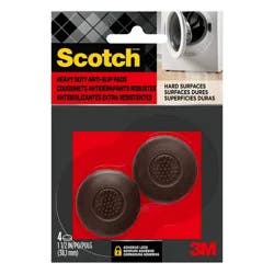 Scotch 1.5' 4pk Round Gripping Pads