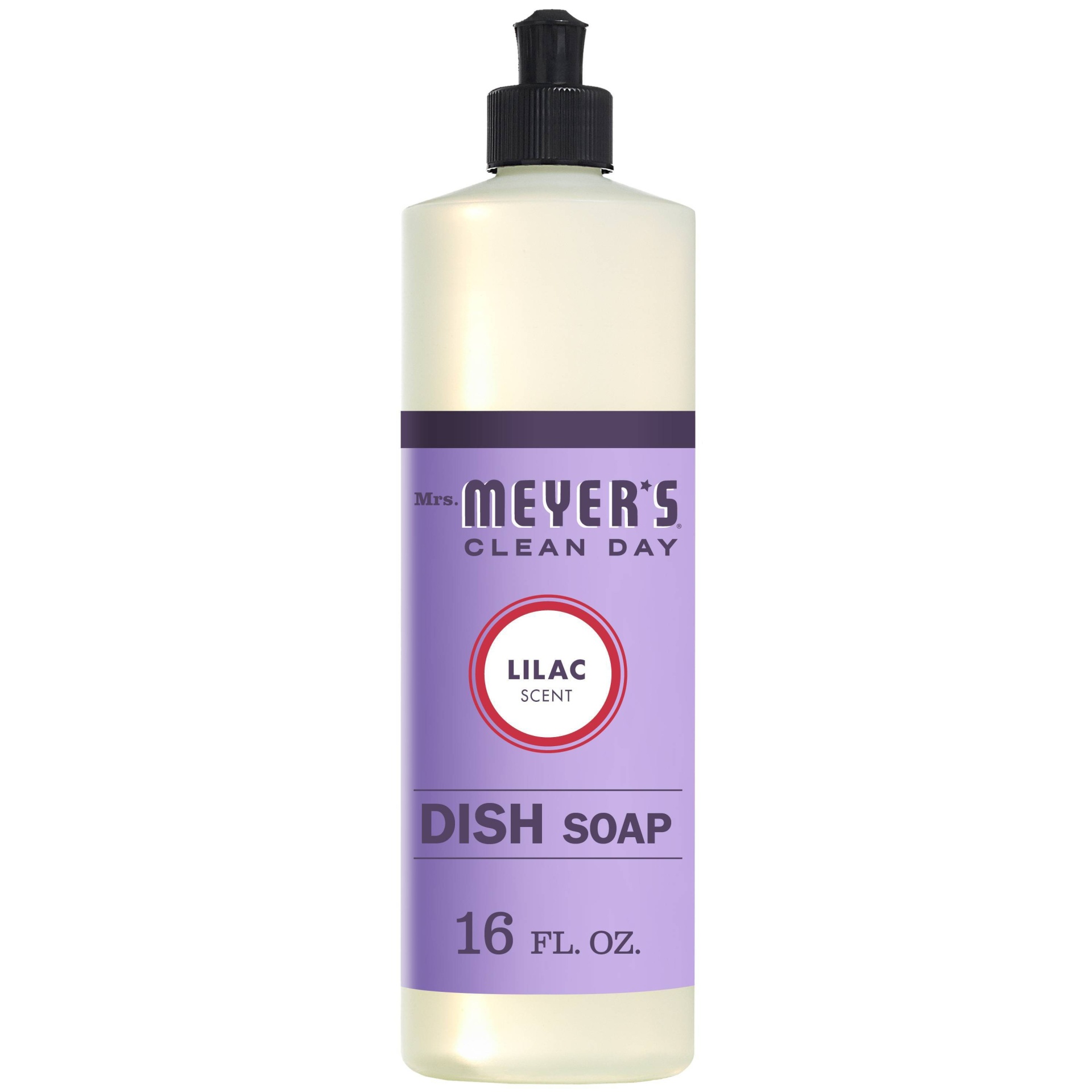 slide 1 of 1, Mrs. Meyer's Lilac Dish Soap, 16 fl oz