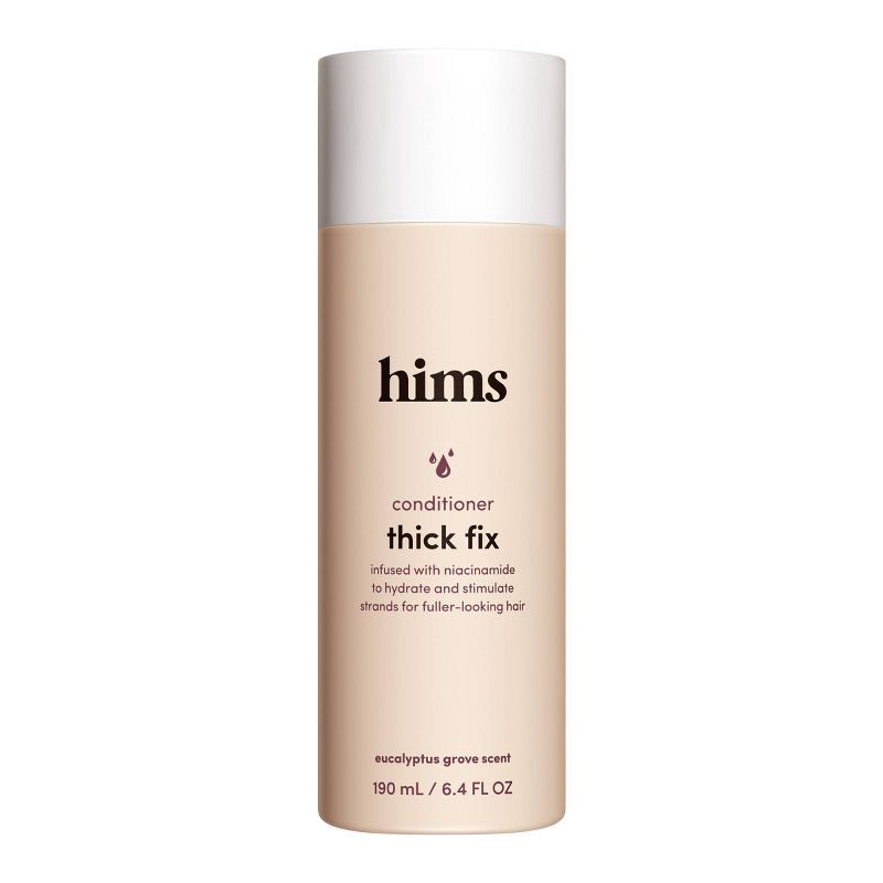 slide 1 of 2, hims Thick Fix Conditioner - Thickening & Moisturizing - 6.4 fl oz: For All Hair Types, Eucalyptus Scent, Paraben-Free, Vegan, 6.4 fl oz