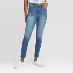 Women's High-Rise Skinny Jeans - Universal Thread Medium Wash 10