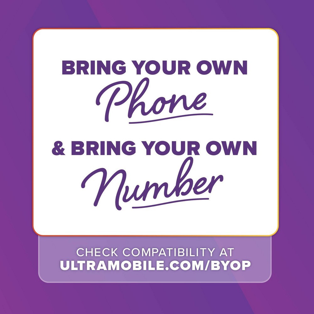 slide 5 of 7, Ultra Mobile Ultra SIM Unlocked Kit 1-Month 2GB Card, 1 ct