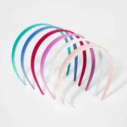 Girls' 6pk Woven Headband - Cat & Jack™