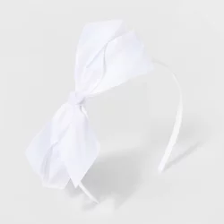 Girls' Bow Headband - Cat & Jack White