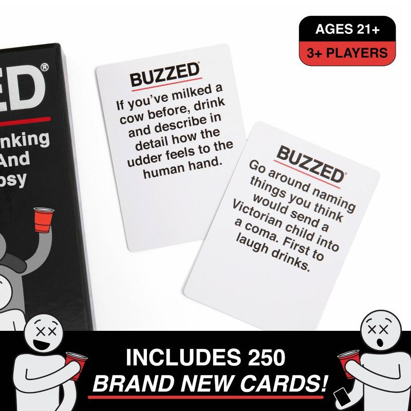slide 3 of 12, What Do You Meme? Buzzed: Hydration Edition Card Game: Party Fun for Adults, Creative Thinking, Quick Play, 3+ Players, 1 ct