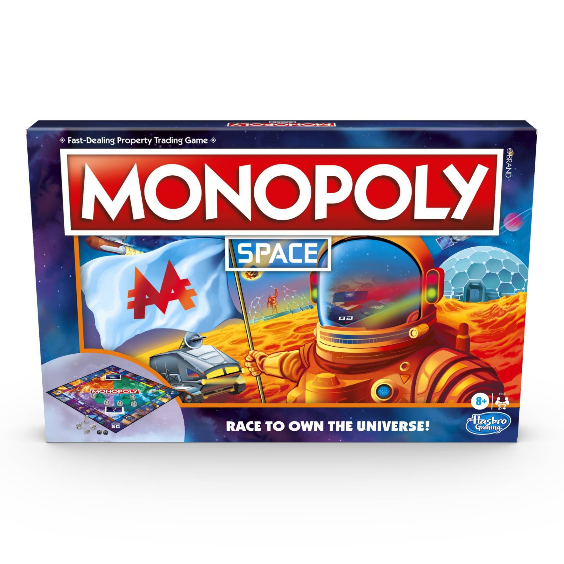 slide 1 of 4, Monopoly Space Game, 1 ct