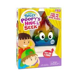 What Do You Meme? Silly Poopy's Hide & Seek: Baby Musical Toy for Problem Solving, Plastic