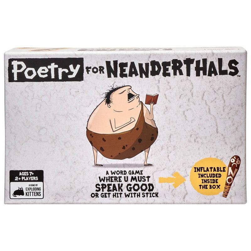 slide 1 of 3, Poetry for Neanderthals Game by Exploding Kittens, 1 ct