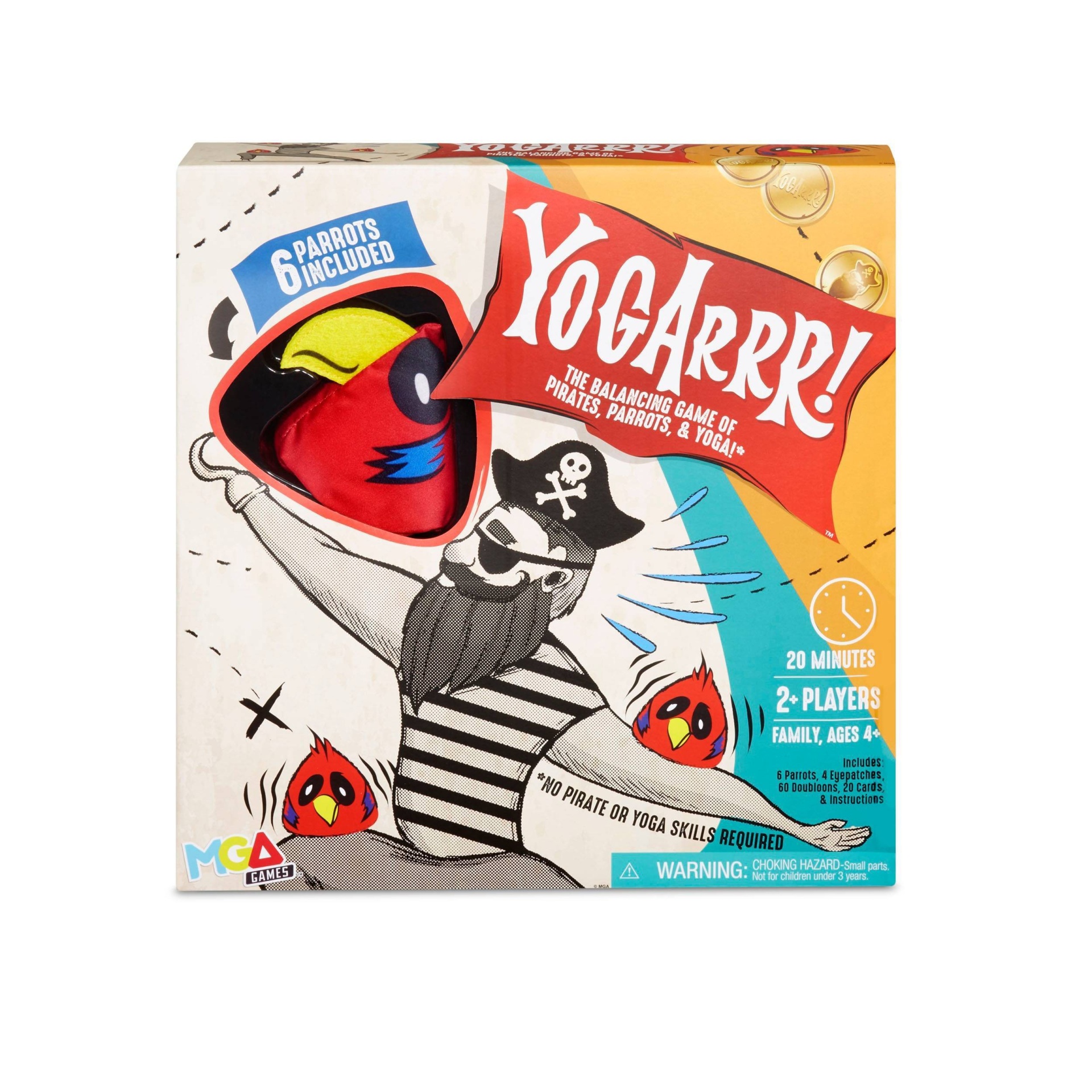 slide 1 of 6, MGA Entertainment Yogarrr! Family Pirate Yoga Party Board Game, 1 ct