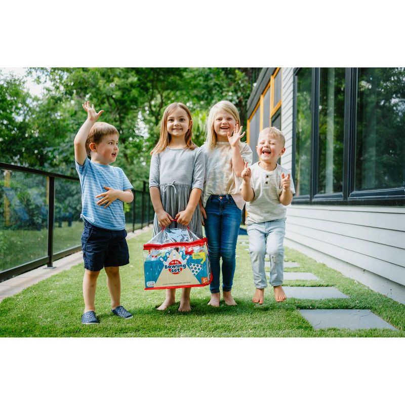 slide 5 of 7, Chuckle & Roar 10 Pin Kids Bowling Set, 1 ct