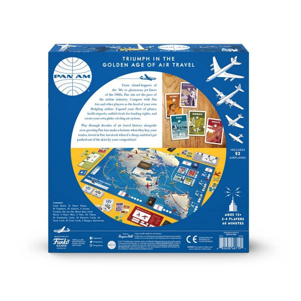 slide 2 of 3, Funko Pan Am Board Game, 1 ct